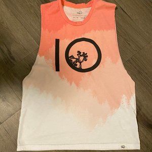 Ten Tree Pink Spruce Tank Top Drop Arm Hole